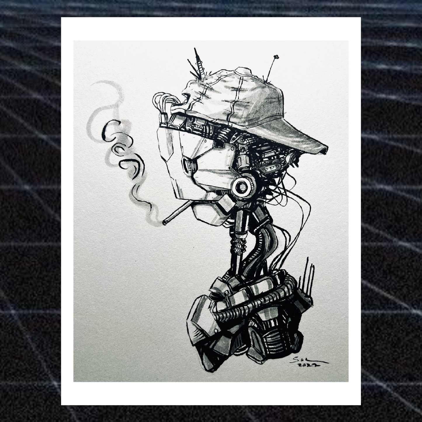 DWO-180: Signed Print
