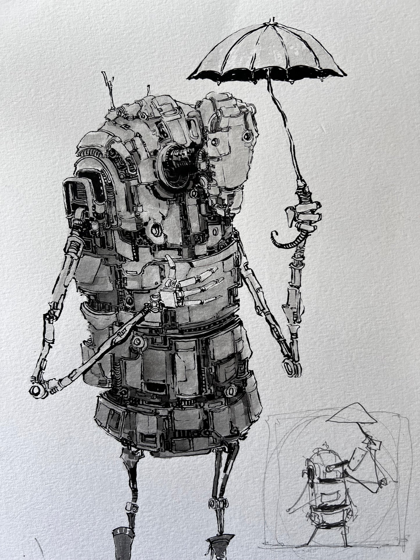 Umbrella Bot Concept Page (2025 Original)