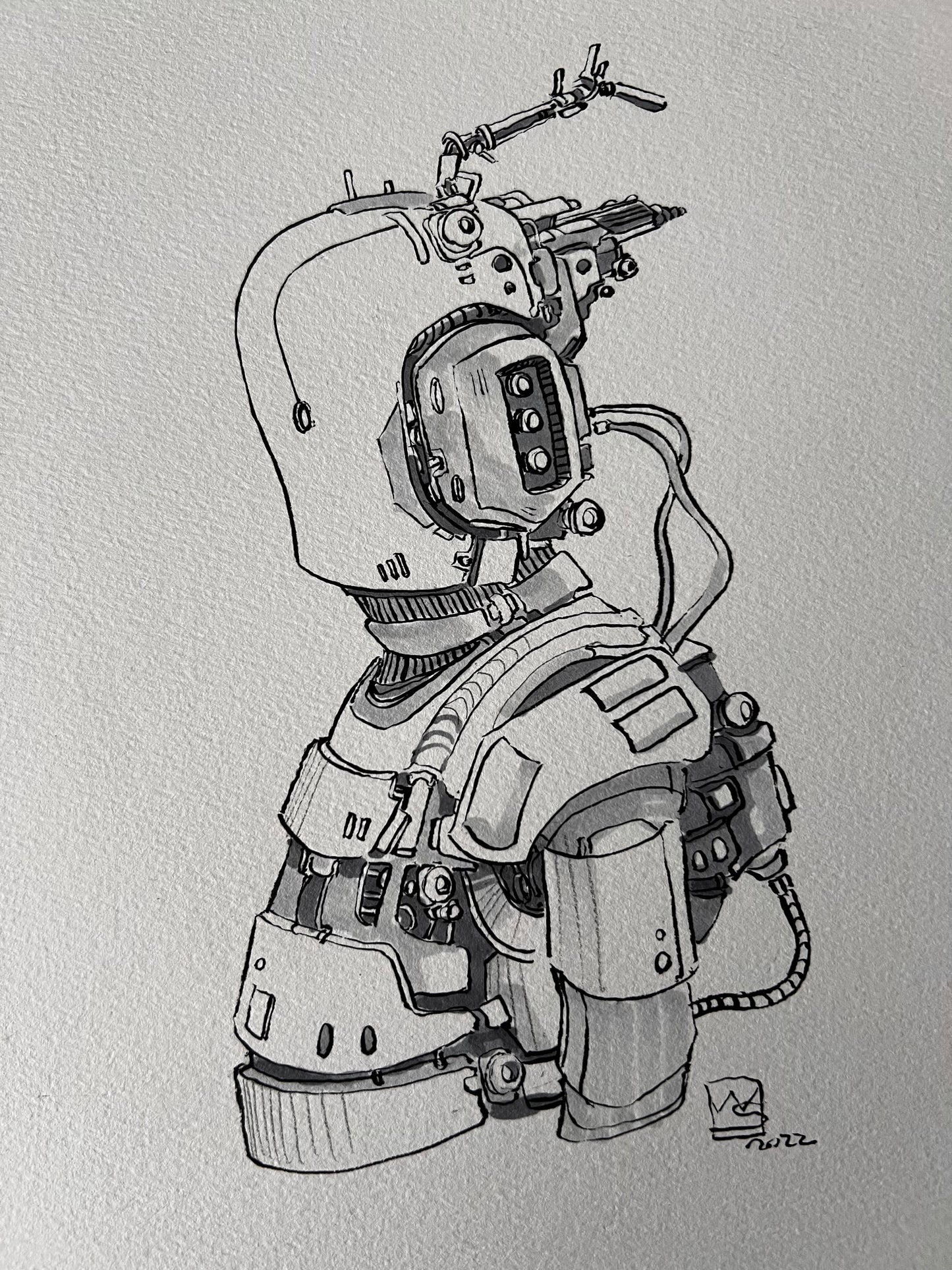 B.I.L.B.I.E. Character concept Original (2023)