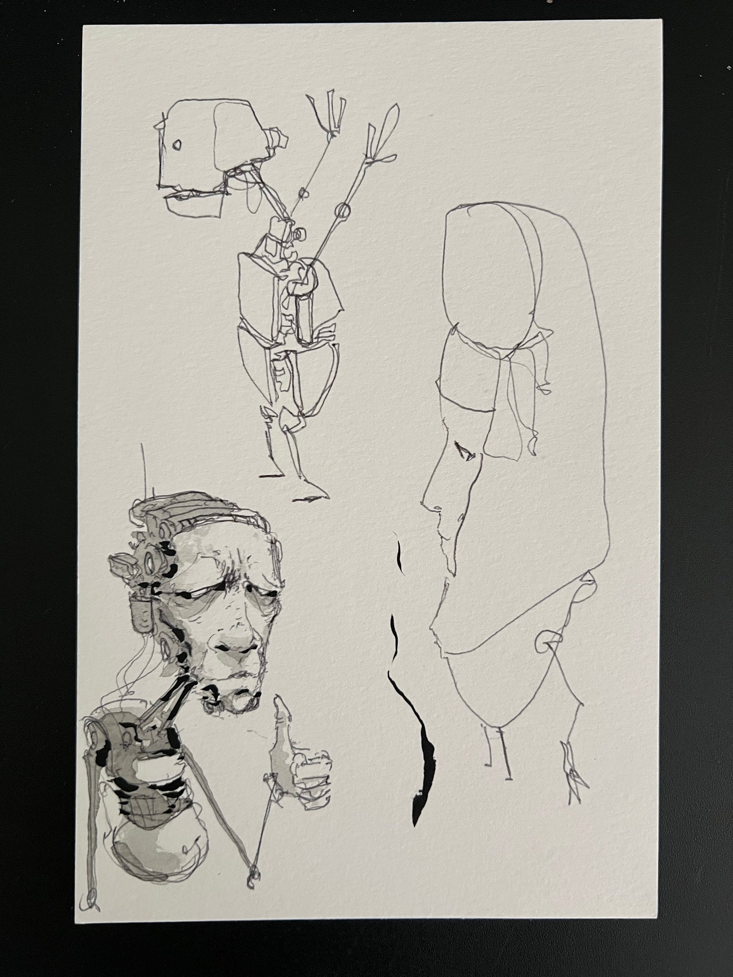 Sketchbook page #4 (Original 2025)