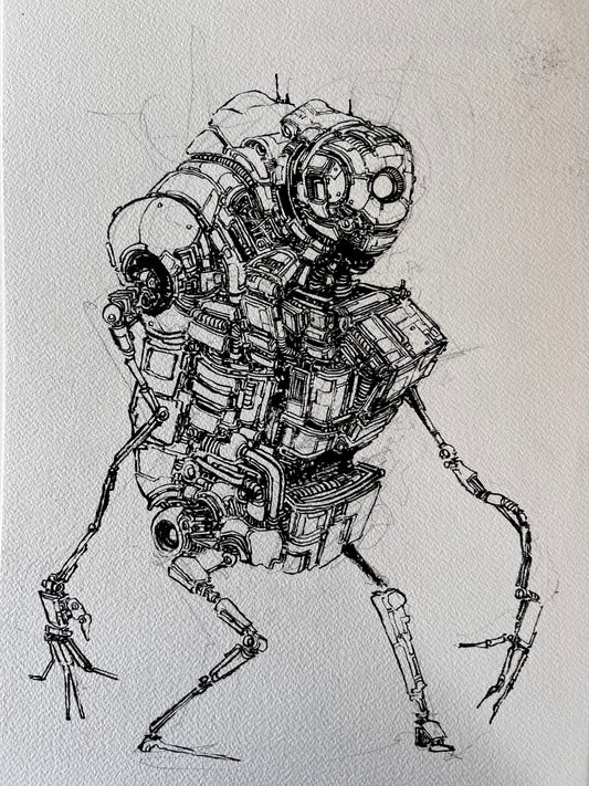 B10 Concept Sketch (2025 Original)