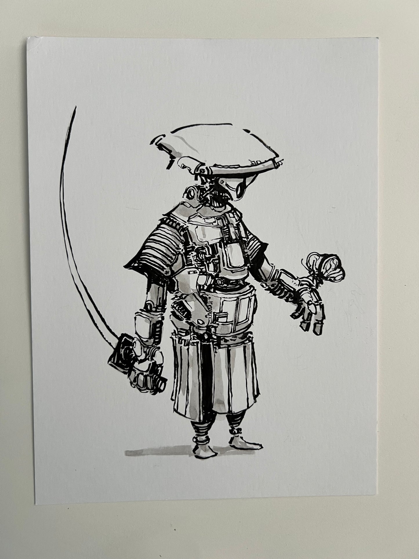 Samurai (Original Sketch 2025)