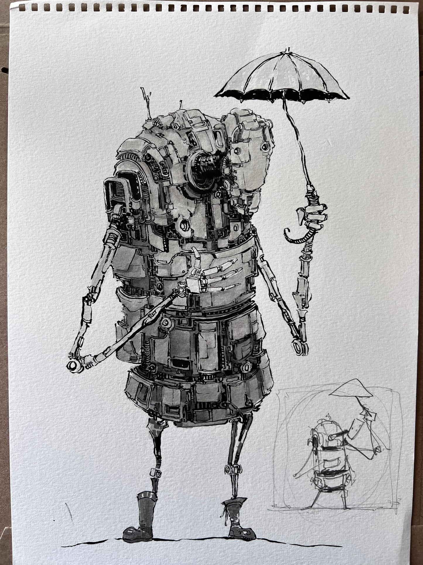 Umbrella Bot Concept Page (2025 Original)