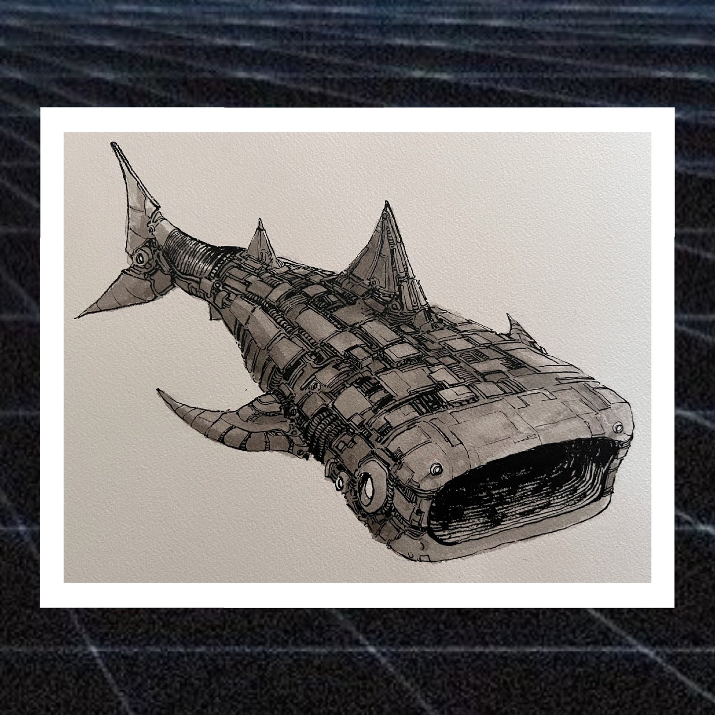 Whale Shark: Signed Print