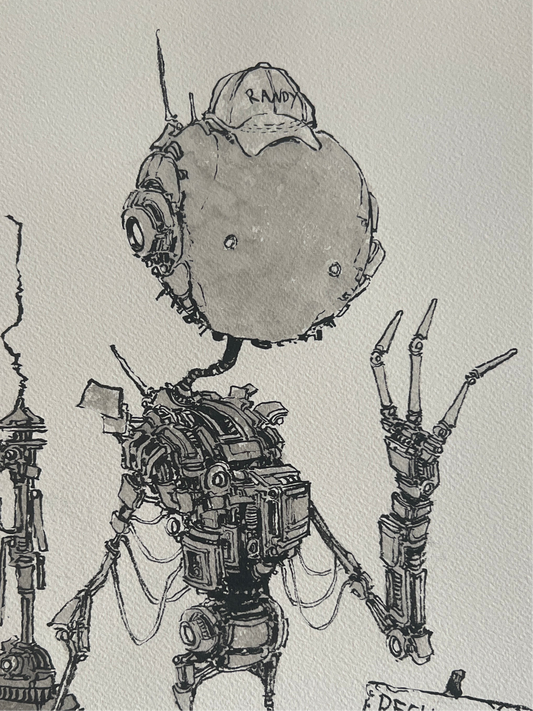 Randy Concept #1 (Original Drawing)
