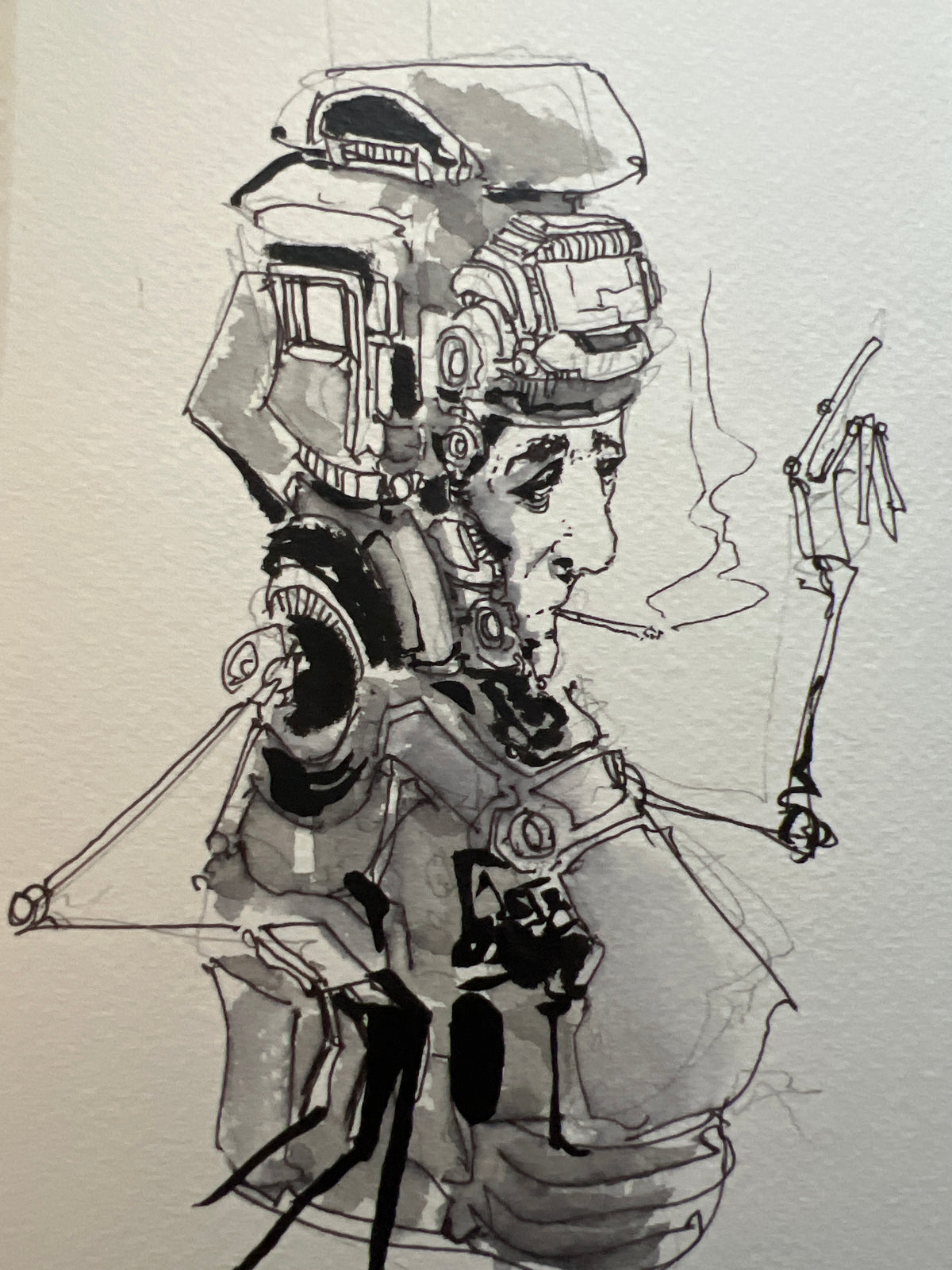 Sketch Page #227 (Original sketch 2024)