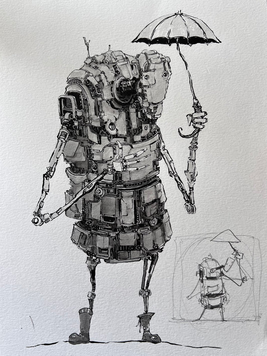Umbrella Bot Concept Page (2025 Original)