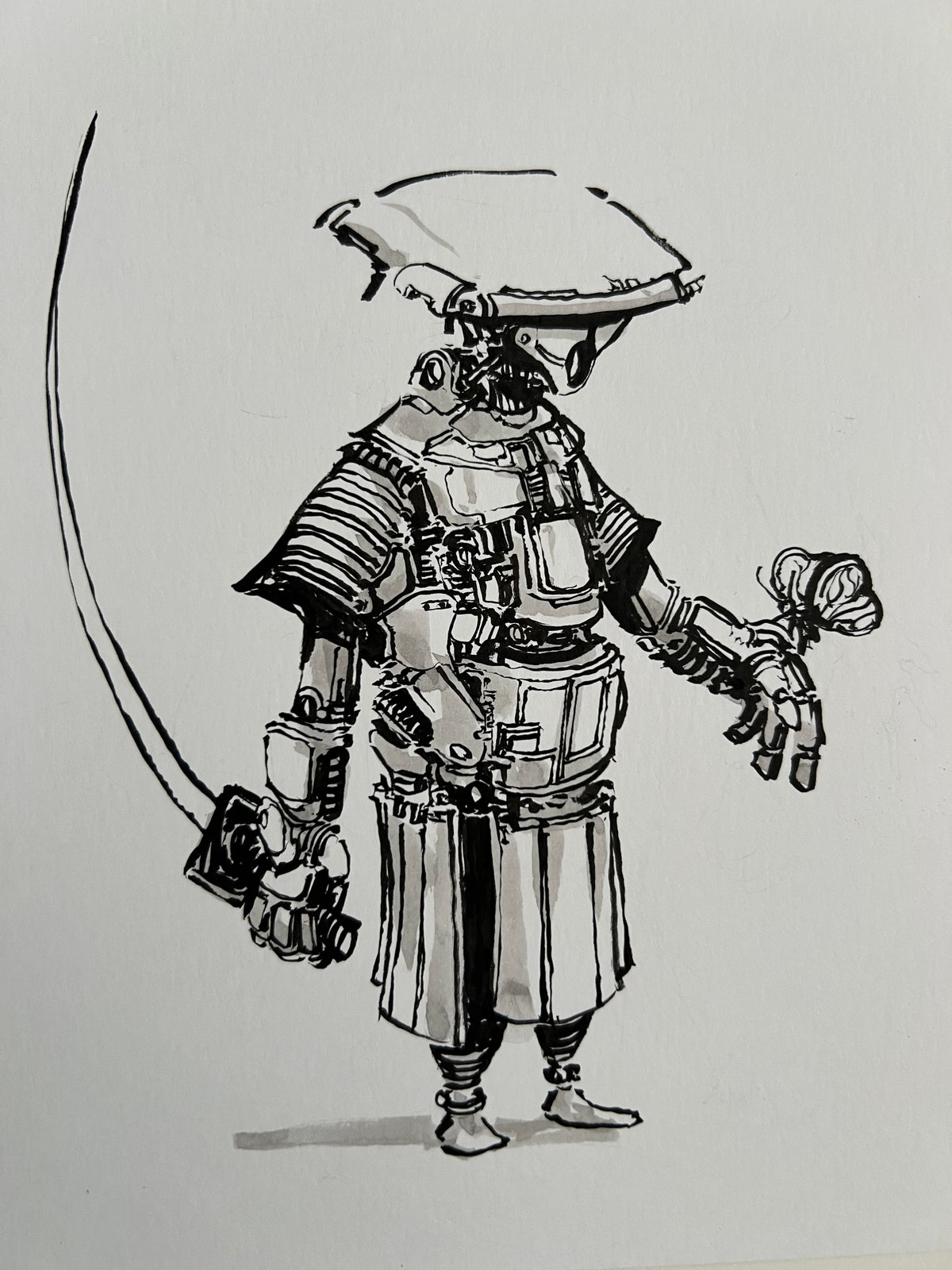 Samurai (Original Sketch 2025)