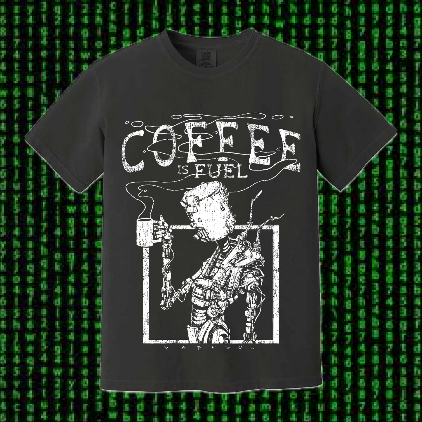Coffee Bot T-Shirt - Vintage