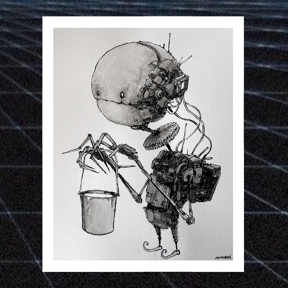 The Milk Man Print