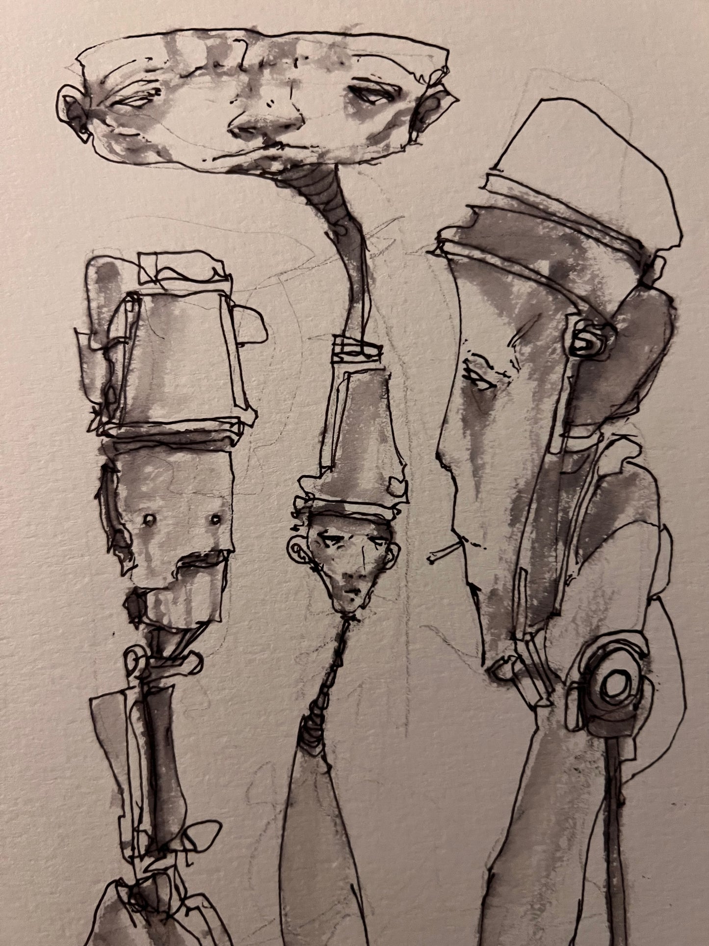 Sketchbook page #328 (Original Sketch 2026)