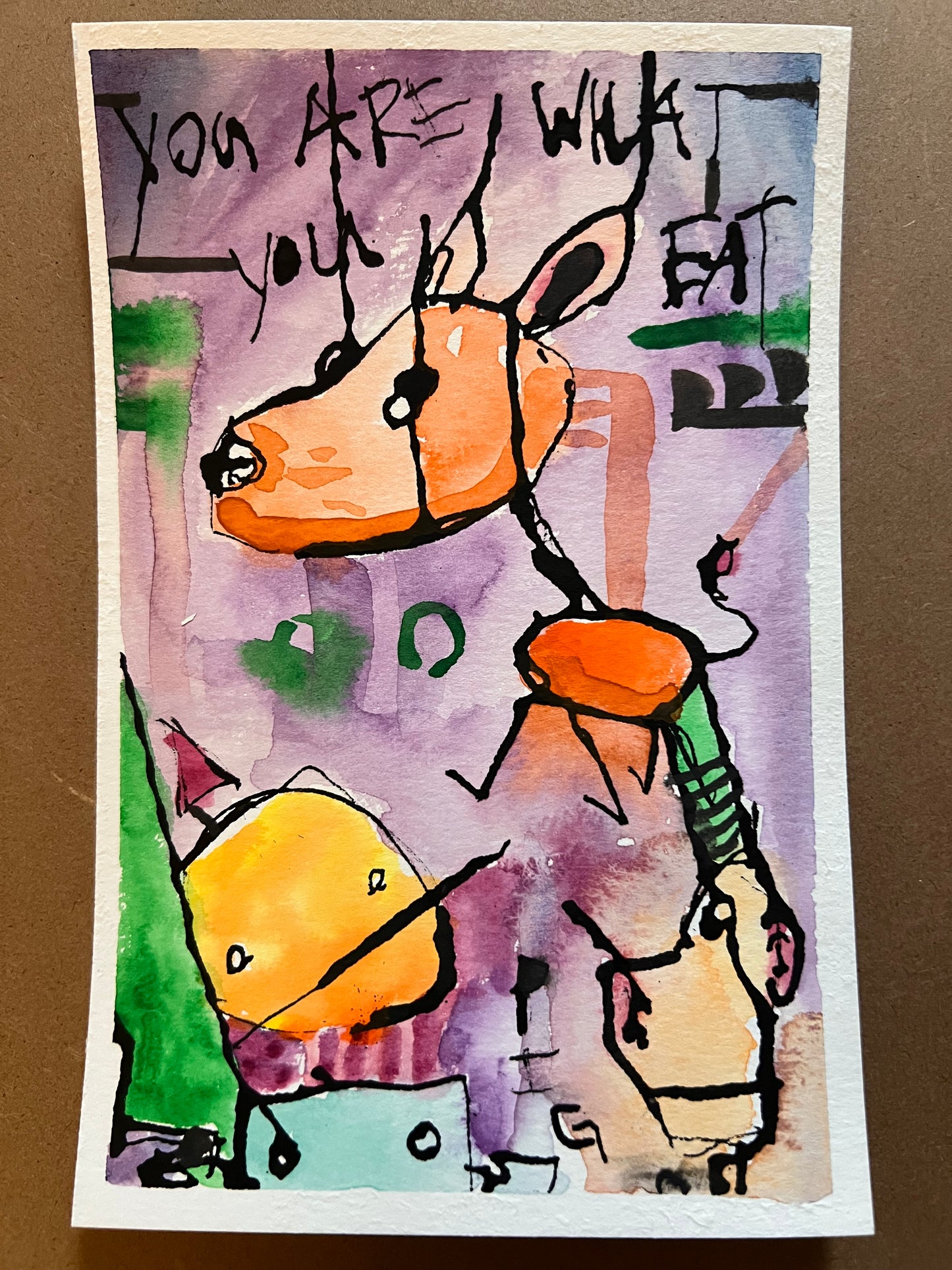 You are what you Eat (Original sketch 2026)