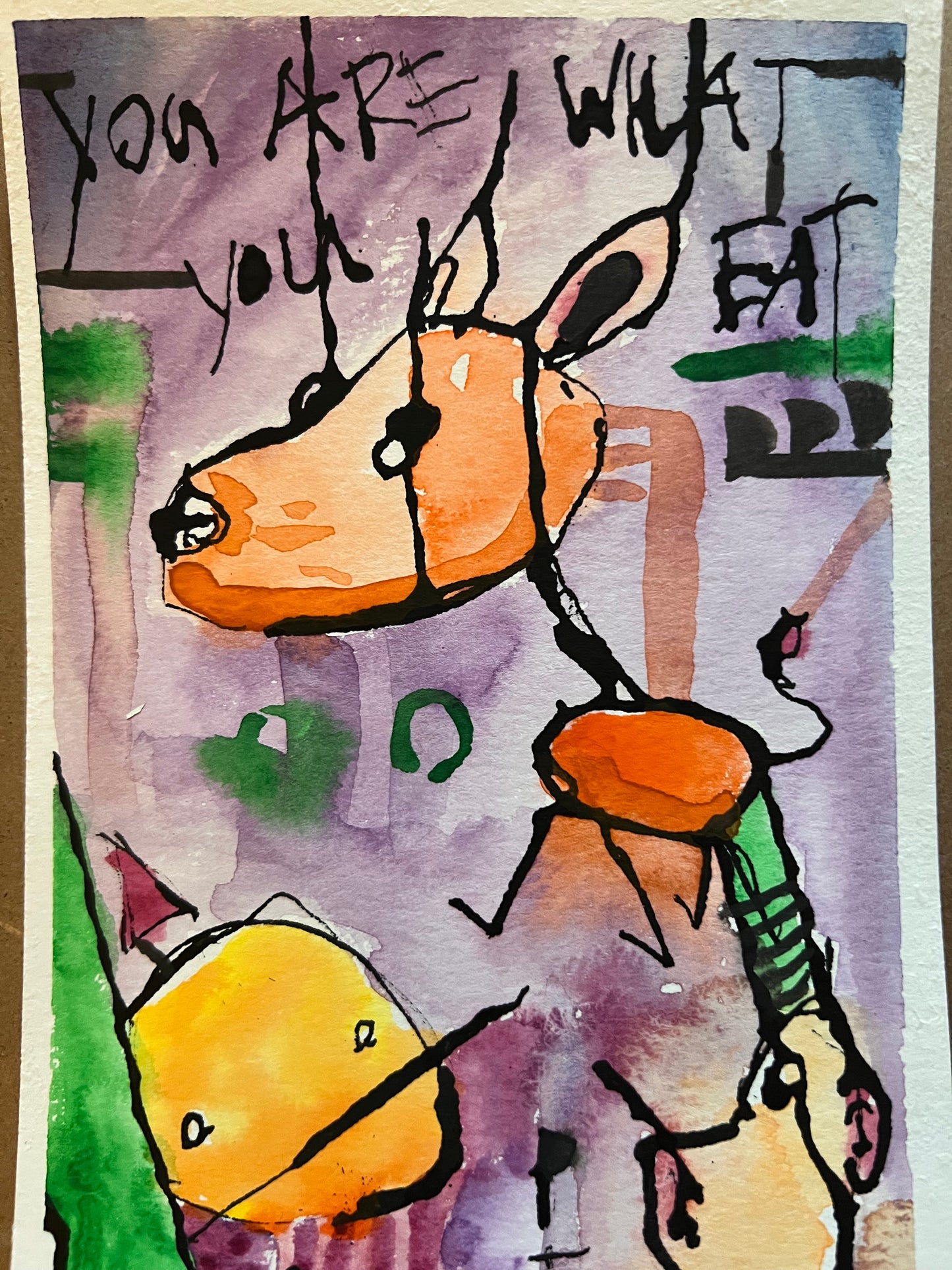 You are what you Eat (Original sketch 2026)