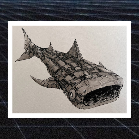 Whale Shark: Signed Print