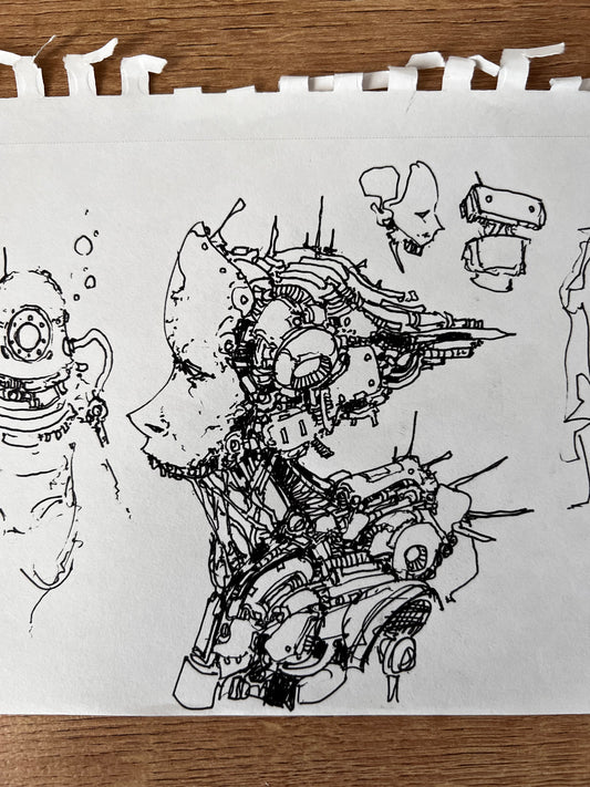 Sketch Book Page #3
