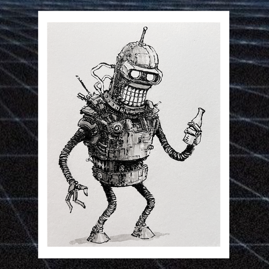 Bender: Signed Print