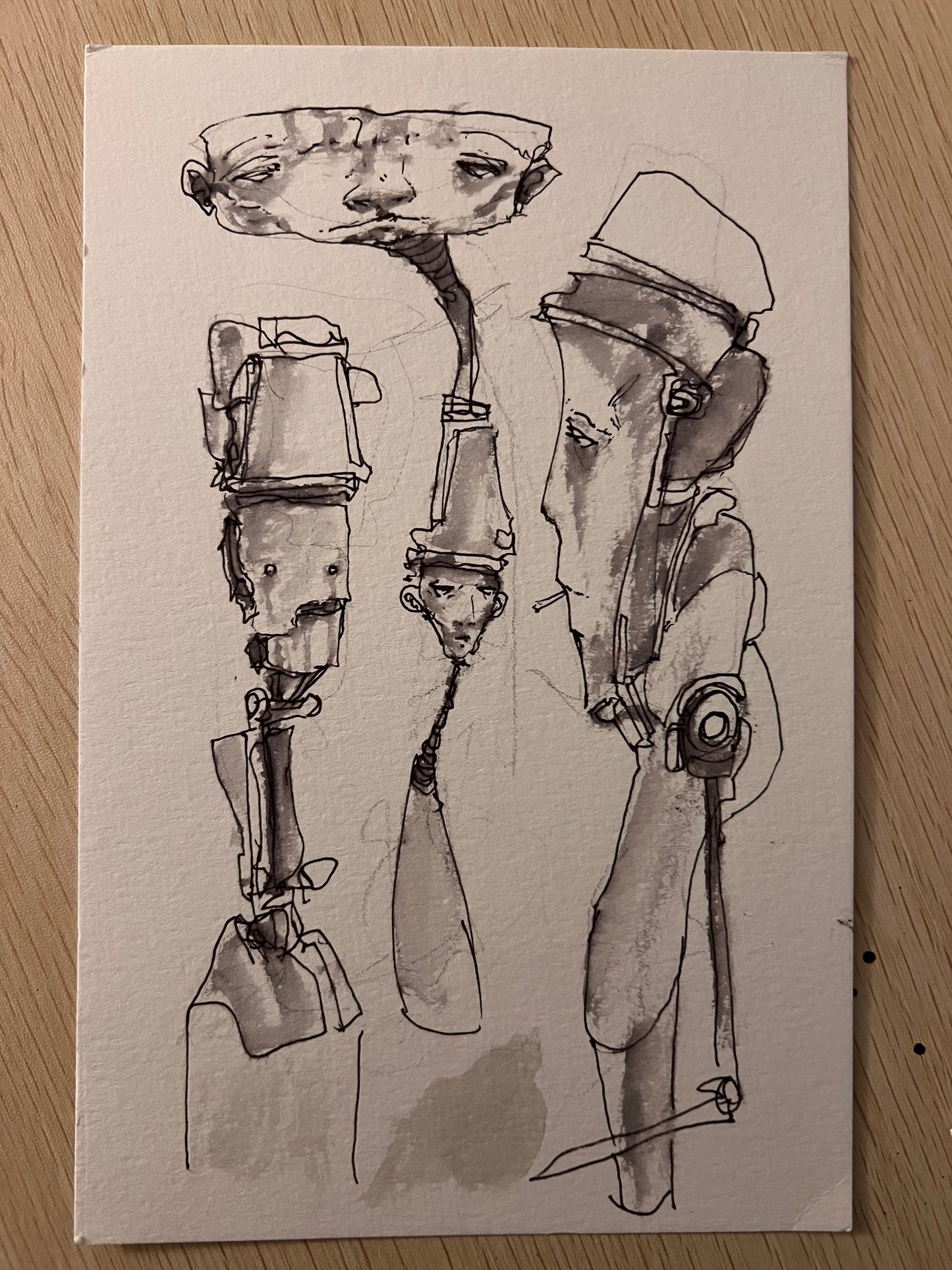 Sketchbook page #328 (Original Sketch 2026)