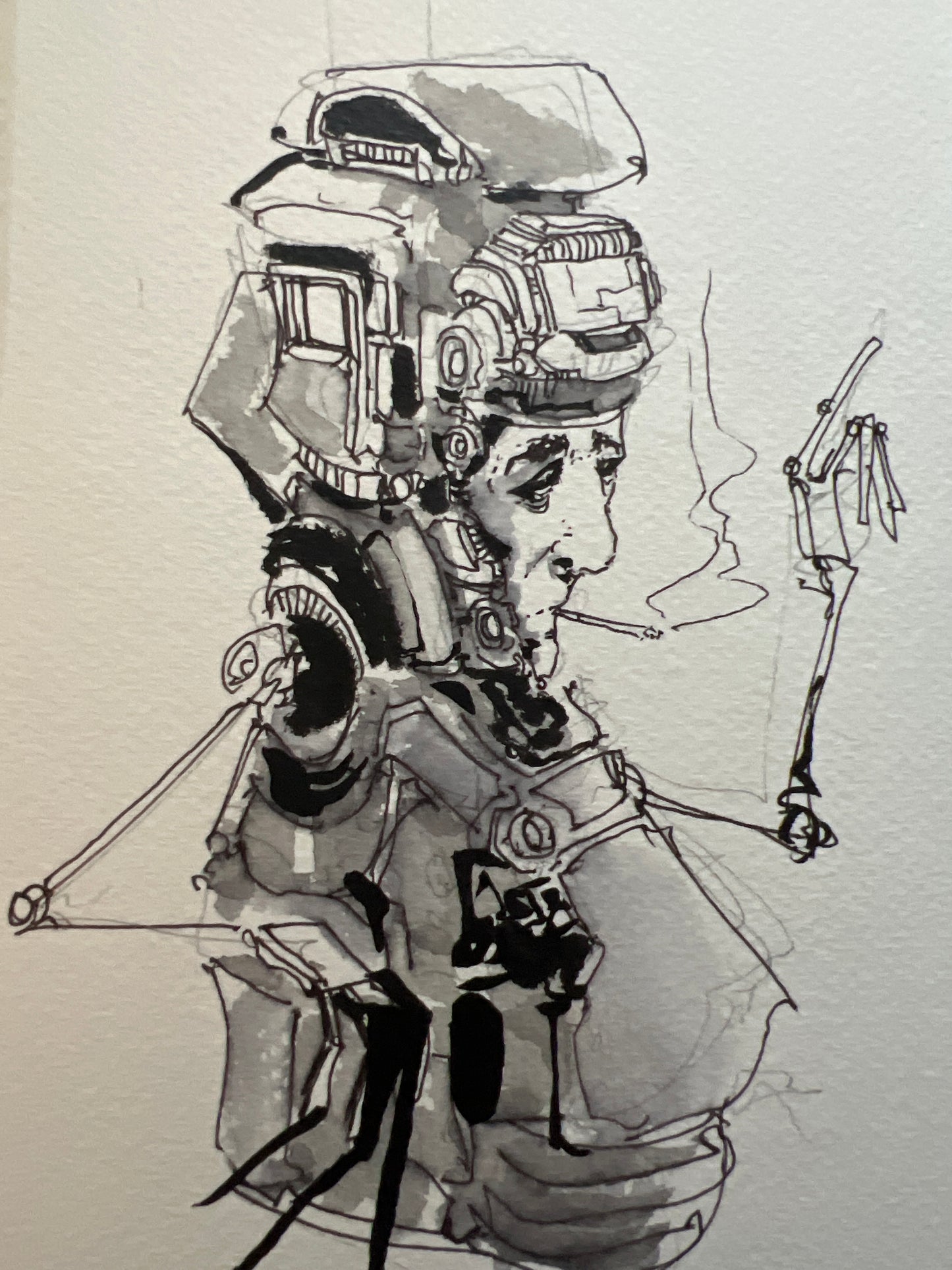 Sketch Page #227 (Original sketch 2024)