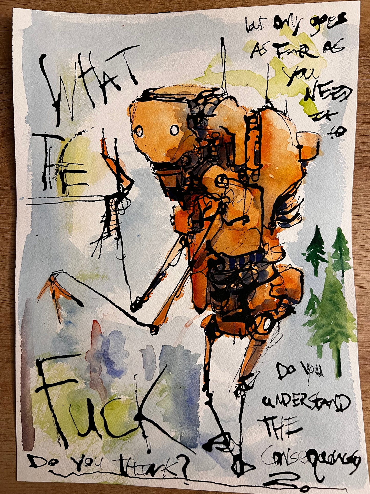 Going outside (Original 2025)