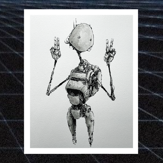 Peace Bot Print