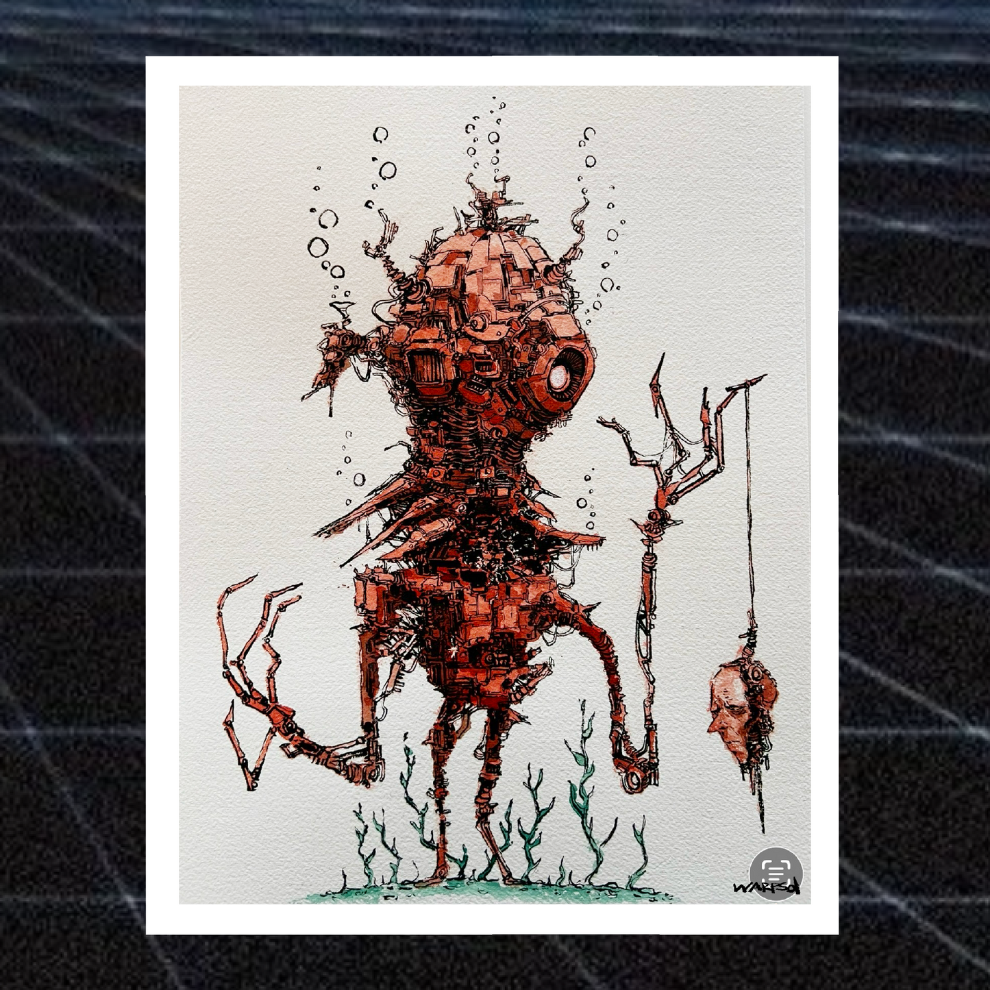 Sea Bot Print