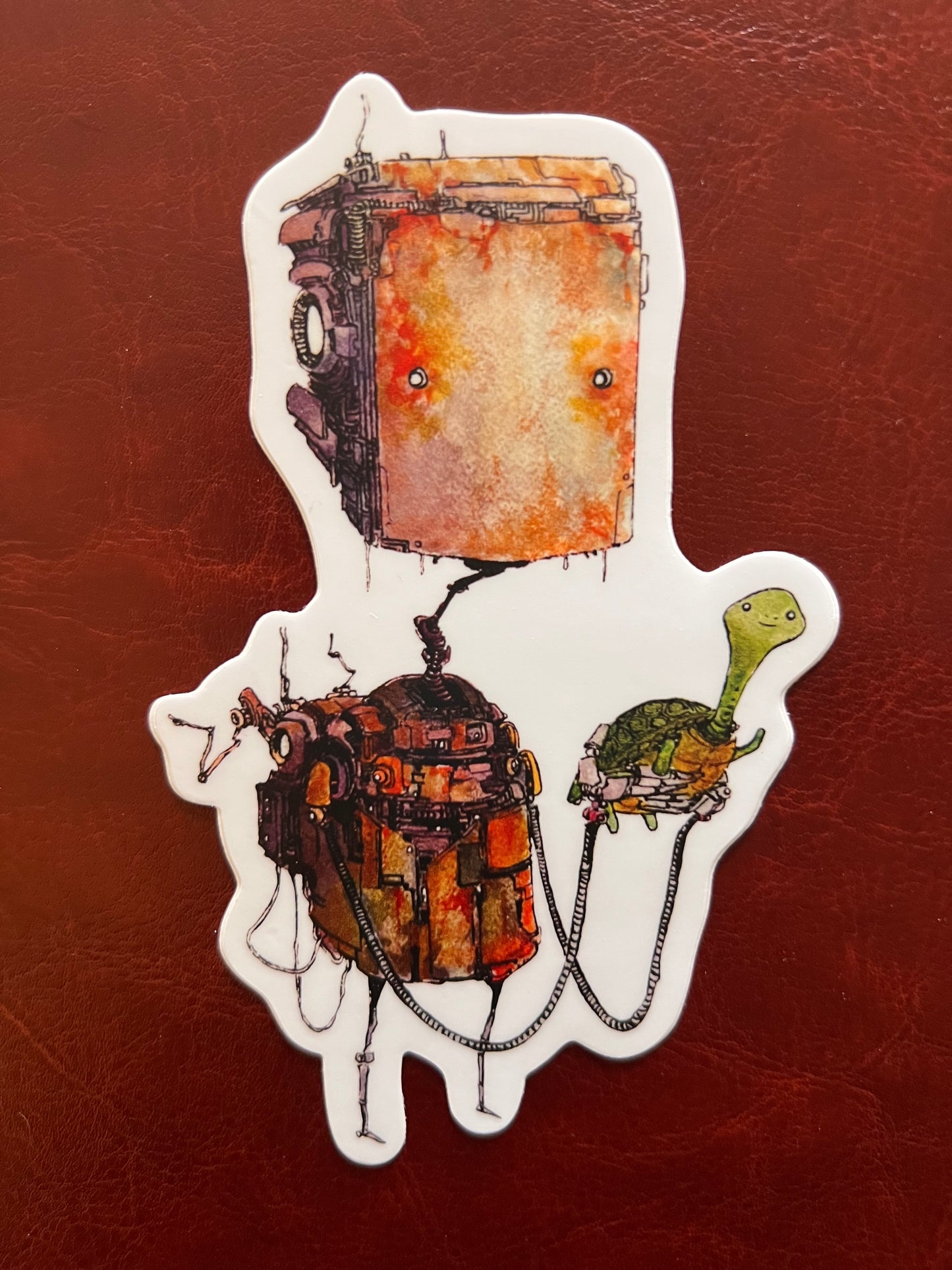 Turtle Bot Sticker
