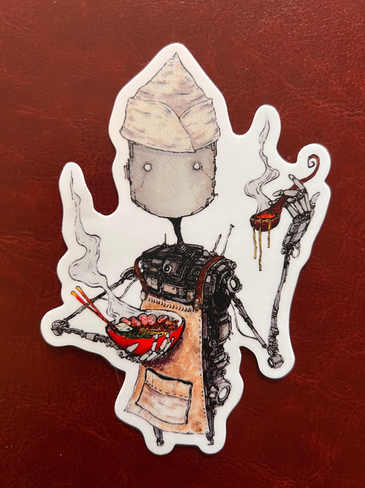 Ramen Bot Sticker